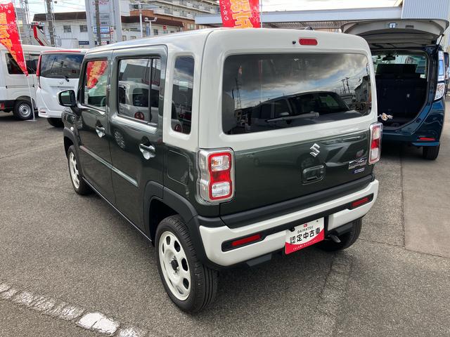 ハスラーハイブリッドＧフルタイム４ＷＤ　ＣＶＴ　６６０ｃｃ　デュアルカメラブレーキサポート　カーナビ　バックモニター　ＥＴＣ車載器　横滑り防止装置　ＡＢＳ　アイドリングストップ　プッシュボタンスタート　前席シートヒーター（福島県）の中古車