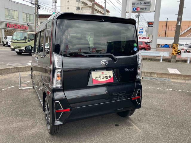 タントカスタムＲＳセレクション２ＷＤ　ＣＶＴ　６６０ｃｃ　ターボ　ナビ　バックモニター　ＥＴＣ　衝突被害軽減ブレーキ　横滑り防止装置　ＡＢＳ　アイドリングストップ　プッシュボタンスタート　両側電動スライドドア　ワンオーナー車（福島県）の中古車