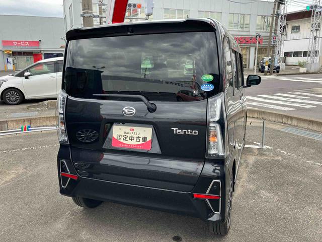タントカスタムＲＳセレクション２ＷＤ　ＣＶＴ　６６０ｃｃ　ターボ　ナビ　バックモニター　ＥＴＣ　衝突被害軽減ブレーキ　横滑り防止装置　ＡＢＳ　アイドリングストップ　プッシュボタンスタート　両側電動スライドドア　ワンオーナー車（福島県）の中古車