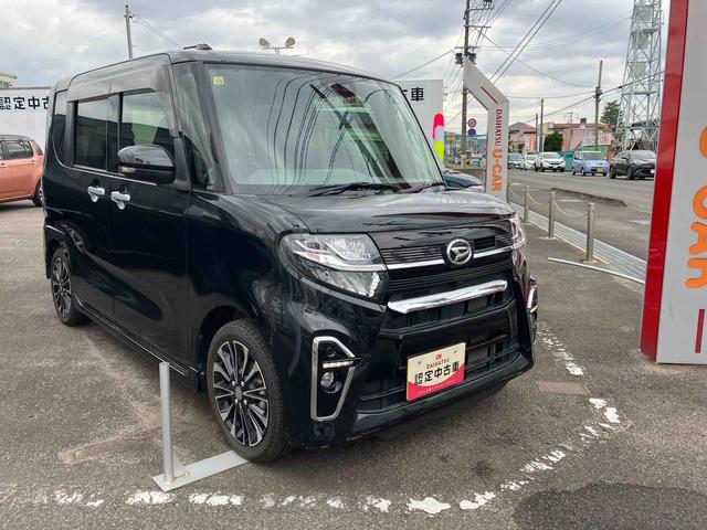 タントカスタムＲＳセレクション２ＷＤ　ＣＶＴ　６６０ｃｃ　ターボ　ナビ　バックモニター　ＥＴＣ　衝突被害軽減ブレーキ　横滑り防止装置　ＡＢＳ　アイドリングストップ　プッシュボタンスタート　両側電動スライドドア　ワンオーナー車（福島県）の中古車