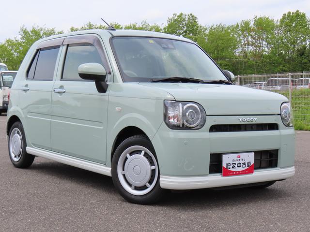 ミラトコットＧ　リミテッド　ＳＡIII２ＷＤ　ＣＶＴ　６６０ｃｃ　カーナビ　ドライブレコーダー　衝突被害軽減ブレーキ　横滑り防止装置　ＡＢＳ　アイドリングストップ　プッシュボタンスタート　オートエアコン　前席シートヒーター　車検整備付（福島県）の中古車
