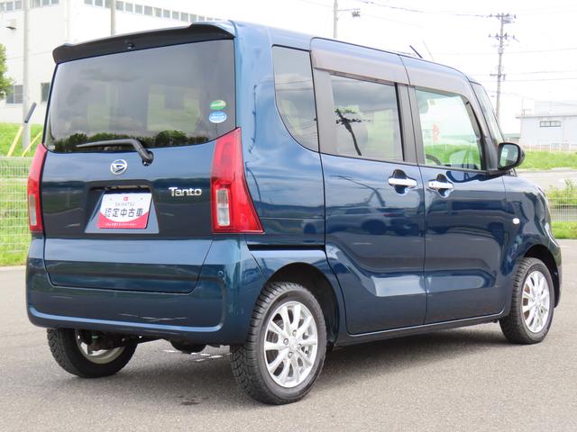 タントＸセレクション４ＷＤ　ＣＶＴ　６６０ｃｃ　カーナビ　地デジ　衝突被害軽減ブレーキ　横滑り防止装置　ＡＢＳ　アイドリングストップ　プッシュボタンスタート　両側スライドドア　車検整備付　ワンオーナー車（福島県）の中古車