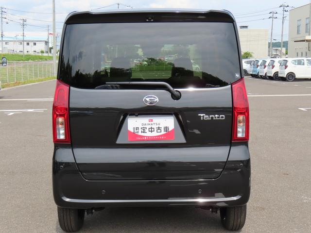 タントＸ２ＷＤ　ＣＶＴ　６６０ｃｃ　両側スライドドア　衝突被害軽減ブレーキ　横滑り防止装置　ＡＢＳ　アイドリングストップ　プッシュボタンスタート　オートエアコン　前席シートヒーター　全方位モニター用カメラ（福島県）の中古車
