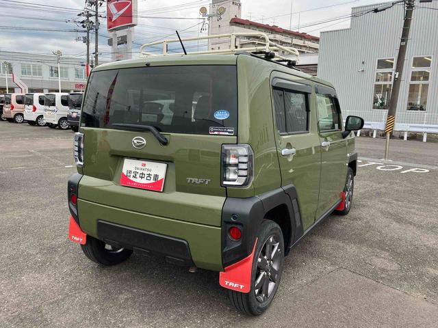 タフトGターボ4WD CVT 660cc スカイフィールトップ ナビ ドライブレコーダー 衝突被害軽減ブレーキ 横滑り防止装置 ABS アイドリングストップ プッシュボタンスタート ワンオーナー車 車検整備付(福島県)の中古車