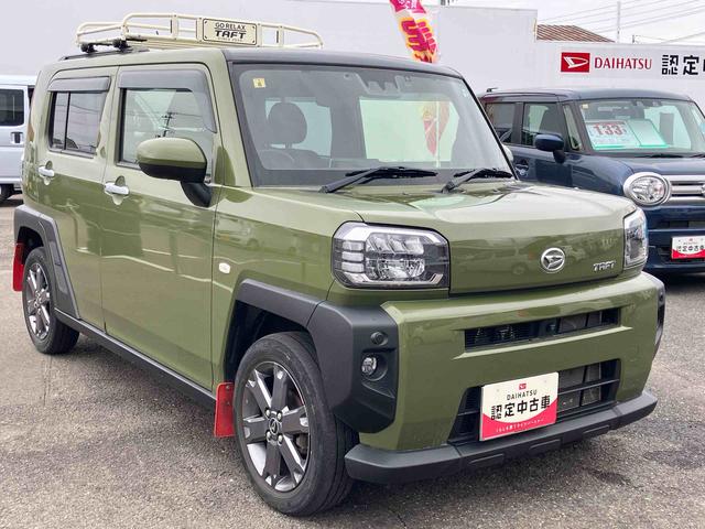 タフトGターボ4WD CVT 660cc スカイフィールトップ ナビ ドライブレコーダー 衝突被害軽減ブレーキ 横滑り防止装置 ABS アイドリングストップ プッシュボタンスタート ワンオーナー車 車検整備付(福島県)の中古車
