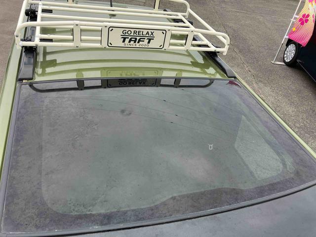 タフトＧターボ４ＷＤ　ＣＶＴ　６６０ｃｃ　スカイフィールトップ　ナビ　ドライブレコーダー　衝突被害軽減ブレーキ　横滑り防止装置　ＡＢＳ　アイドリングストップ　プッシュボタンスタート　ワンオーナー車　車検整備付（福島県）の中古車