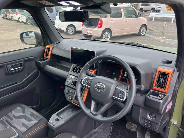 タフトＧターボ４ＷＤ　ＣＶＴ　６６０ｃｃ　スカイフィールトップ　ナビ　ドライブレコーダー　衝突被害軽減ブレーキ　横滑り防止装置　ＡＢＳ　アイドリングストップ　プッシュボタンスタート　ワンオーナー車　車検整備付（福島県）の中古車