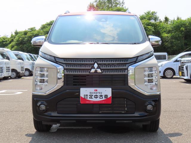 ｅＫクロスＴ４ＷＤ　ＣＶＴ　６６０ｃｃ　ターボ　ハイブリッド　カーナビ　全方位モニター　ＥＴＣ車載器　衝突被害軽減ブレーキ　ＡＢＳ　運転席・助手席エアバッグ　　オートエアコン　フロントフォグランプ（福島県）の中古車