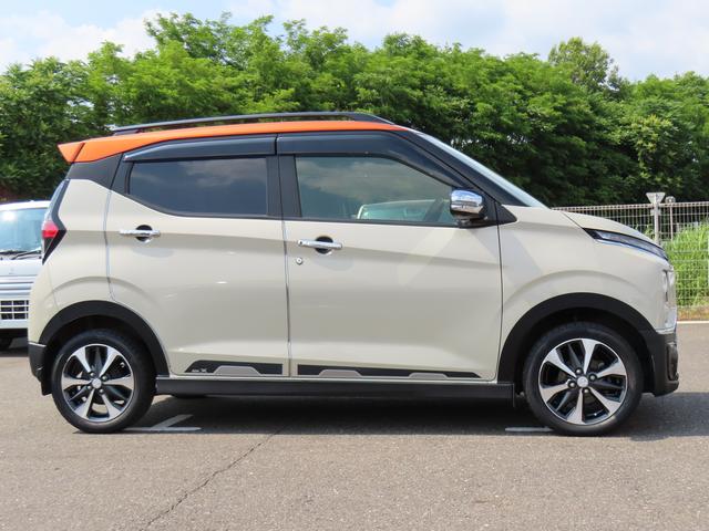 ｅＫクロスＴ４ＷＤ　ＣＶＴ　６６０ｃｃ　ターボ　ハイブリッド　カーナビ　全方位モニター　ＥＴＣ車載器　衝突被害軽減ブレーキ　ＡＢＳ　運転席・助手席エアバッグ　　オートエアコン　フロントフォグランプ（福島県）の中古車