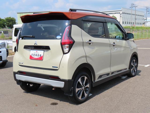 ｅＫクロスＴ４ＷＤ　ＣＶＴ　６６０ｃｃ　ターボ　ハイブリッド　カーナビ　全方位モニター　ＥＴＣ車載器　衝突被害軽減ブレーキ　ＡＢＳ　運転席・助手席エアバッグ　　オートエアコン　フロントフォグランプ（福島県）の中古車