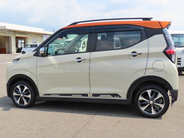 ｅＫクロスＴ４ＷＤ　ＣＶＴ　６６０ｃｃ　ターボ　ハイブリッド　カーナビ　全方位モニター　ＥＴＣ車載器　衝突被害軽減ブレーキ　ＡＢＳ　運転席・助手席エアバッグ　　オートエアコン　フロントフォグランプ（福島県）の中古車