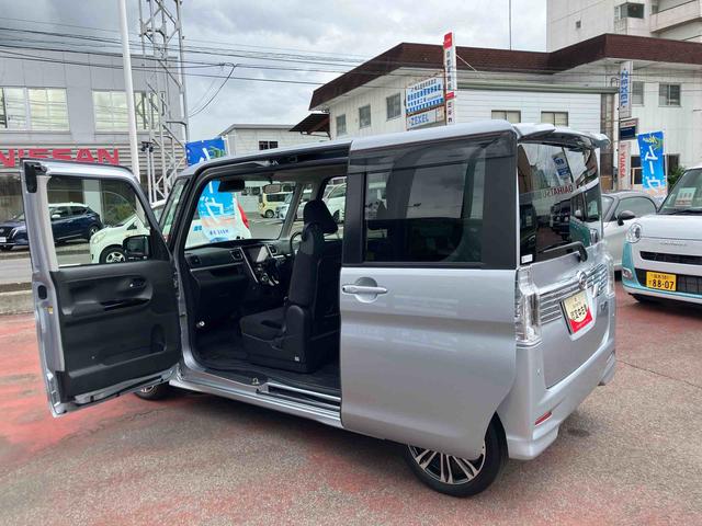 タントカスタムＲＳ　ＳＡIII２ＷＤ　ＣＶＴ　６６０ｃｃ　ターボ　ナビ　バックモニター　衝突被害軽減ブレーキ　横滑り防止装置　ＡＢＳ　アイドリングストップ　プッシュボタンスタート　両側電動スライドドア　運転席シートヒーター（福島県）の中古車