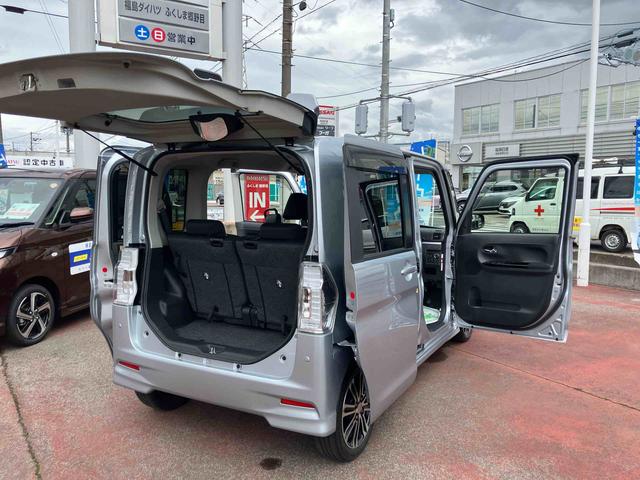 タントカスタムＲＳ　ＳＡIII２ＷＤ　ＣＶＴ　６６０ｃｃ　ターボ　ナビ　バックモニター　衝突被害軽減ブレーキ　横滑り防止装置　ＡＢＳ　アイドリングストップ　プッシュボタンスタート　両側電動スライドドア　運転席シートヒーター（福島県）の中古車