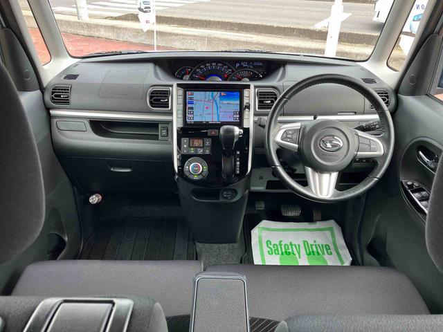 タントカスタムＲＳ　ＳＡIII２ＷＤ　ＣＶＴ　６６０ｃｃ　ターボ　ナビ　バックモニター　衝突被害軽減ブレーキ　横滑り防止装置　ＡＢＳ　アイドリングストップ　プッシュボタンスタート　両側電動スライドドア　運転席シートヒーター（福島県）の中古車