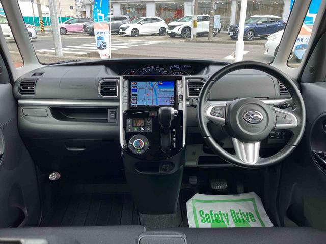 タントカスタムＲＳ　ＳＡIII２ＷＤ　ＣＶＴ　６６０ｃｃ　ターボ　ナビ　バックモニター　衝突被害軽減ブレーキ　横滑り防止装置　ＡＢＳ　アイドリングストップ　プッシュボタンスタート　両側電動スライドドア　運転席シートヒーター（福島県）の中古車