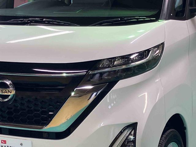 ルークスハイウェイスター　Ｘフルタイム４ＷＤ　ＣＶＴ　６６０ｃｃ　ハイブリッド　衝突被害軽減ブレーキ　横滑り防止装置　ＡＢＳ　カーナビ　ドライブレコーダー　両側スライドドア　全方位モニター　フルオートエアコン（福島県）の中古車