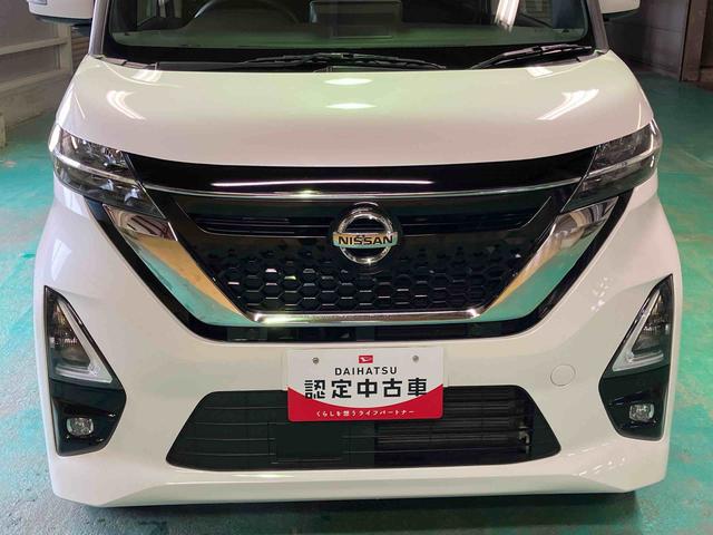 ルークスハイウェイスター　Ｘフルタイム４ＷＤ　ＣＶＴ　６６０ｃｃ　ハイブリッド　衝突被害軽減ブレーキ　横滑り防止装置　ＡＢＳ　カーナビ　ドライブレコーダー　両側スライドドア　全方位モニター　フルオートエアコン（福島県）の中古車
