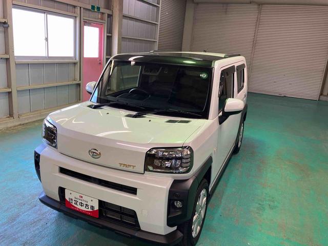 タフトＧ２ＷＤ　ＣＶＴ　６６０ｃｃ　スカイフィールトップ　ナビ　バックモニター　ドライブレコーダー　衝突被害軽減ブレーキ　横滑り防止装置　ＡＢＳ　アイドリングストップ　プッシュボタンスタート（福島県）の中古車