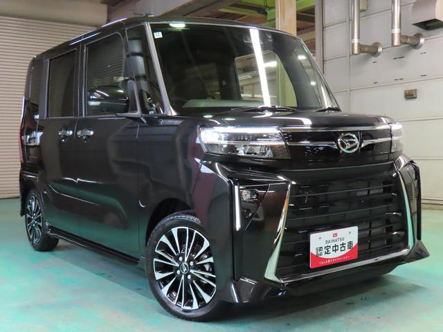 タントカスタムＲＳ２ＷＤ　ＣＶＴ　６６０ｃｃ　ターボ　ナビ　全方位モニター　ドライブレコーダー　両側電動スライドドア　衝突被害軽減ブレーキ　横滑り防止装置　ＡＢＳ　アイドリングストップ　プッシュボタンスタート（福島県）の中古車