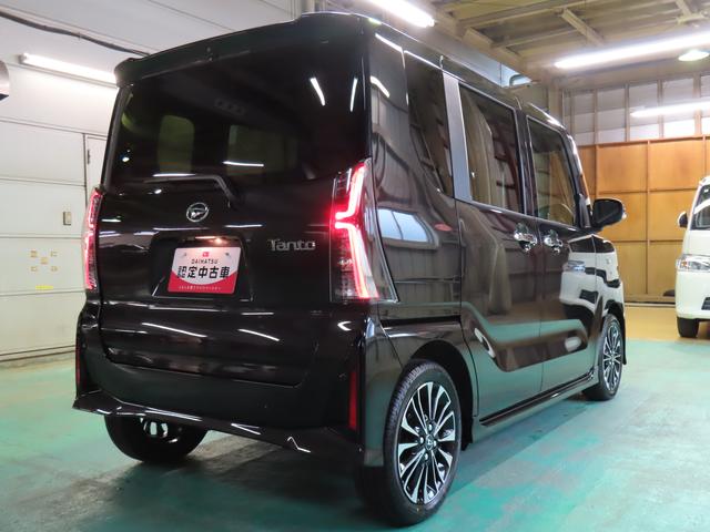 タントカスタムＲＳ２ＷＤ　ＣＶＴ　６６０ｃｃ　ターボ　ナビ　全方位モニター　ドライブレコーダー　両側電動スライドドア　衝突被害軽減ブレーキ　横滑り防止装置　ＡＢＳ　アイドリングストップ　プッシュボタンスタート（福島県）の中古車