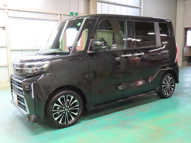 タントカスタムＲＳ２ＷＤ　ＣＶＴ　６６０ｃｃ　ターボ　ナビ　全方位モニター　ドライブレコーダー　両側電動スライドドア　衝突被害軽減ブレーキ　横滑り防止装置　ＡＢＳ　アイドリングストップ　プッシュボタンスタート（福島県）の中古車