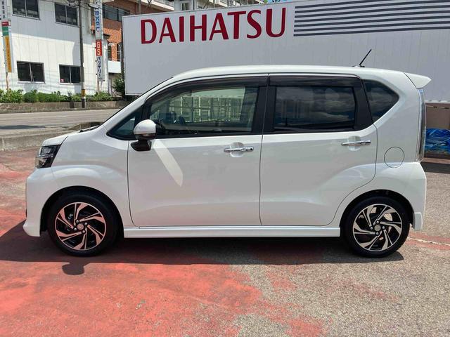 ムーヴカスタム　ＲＳ　ハイパーＳＡIII２ＷＤ　ＣＶＴ　ターボ　　衝突被害軽減ブレーキ　横滑り防止装置　ＡＢＳ　アイドリングストップ　プッシュボタンスタート　ディスプレイオーディオ　バックモニター　運転席シートヒーター　ワンオーナー車（福島県）の中古車