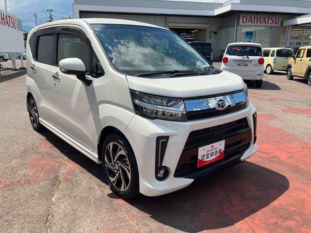 ムーヴカスタム　ＲＳ　ハイパーＳＡIII２ＷＤ　ＣＶＴ　ターボ　　衝突被害軽減ブレーキ　横滑り防止装置　ＡＢＳ　アイドリングストップ　プッシュボタンスタート　ディスプレイオーディオ　バックモニター　運転席シートヒーター　ワンオーナー車（福島県）の中古車