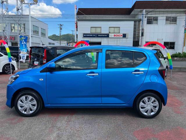 ミライースＸ　ＳＡIII２ＷＤ　ＣＶＴ　６６０ｃｃ　ＥＴＣ車載器搭載　バックモニター機能付きＤＶＤ再生対応オーディオ　衝突被害軽減ブレーキ　横滑り防止装置　ＡＢＳ　アイドリングストップ　マニュアルエアコン　車検整備付（福島県）の中古車