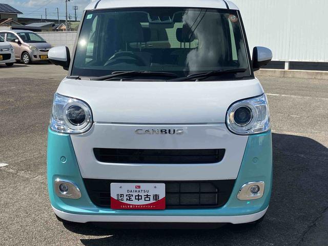 ムーヴキャンバスストライプスＧ２ＷＤ　ＣＶＴ　６６０ｃｃ　ナビ　全方位モニター　ドライブレコーダー　両側電動スライドドア　衝突被害軽減ブレーキ　横滑り防止装置　ＡＢＳ　アイドリングストップ　プッシュボタンスタート　シートヒーター（福島県）の中古車