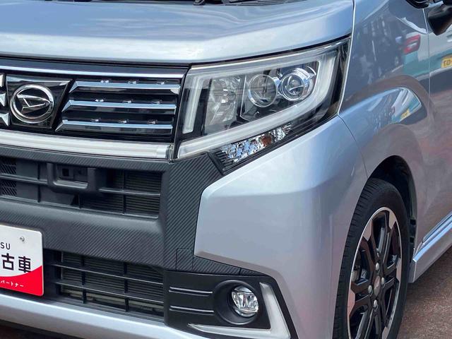 ムーヴカスタム　ＲＳ　ハイパーＳＡII４ＷＤ　ＣＶＴ　６６０ｃｃ　ターボ　カーナビ　バックモニター　衝突被害軽減ブレーキ　横滑り防止装置　ＡＢＳ　オートエアコン　ベンチシート　アイドリングストップ　プッシュボタンスタート（福島県）の中古車