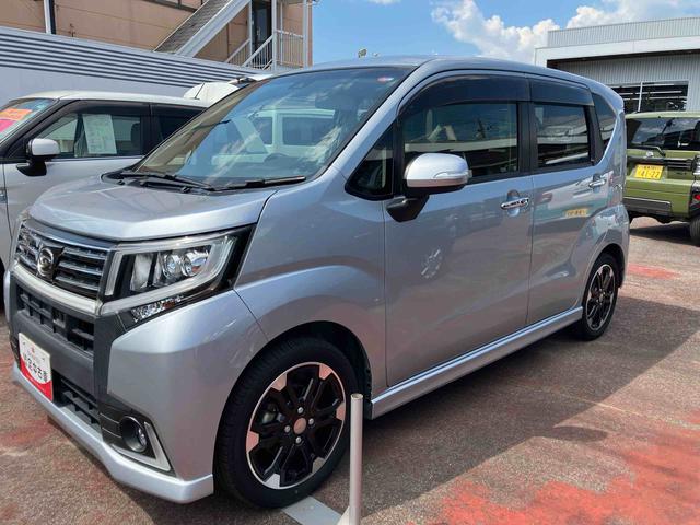 ムーヴカスタム　ＲＳ　ハイパーＳＡII４ＷＤ　ＣＶＴ　６６０ｃｃ　ターボ　カーナビ　バックモニター　衝突被害軽減ブレーキ　横滑り防止装置　ＡＢＳ　オートエアコン　ベンチシート　アイドリングストップ　プッシュボタンスタート（福島県）の中古車