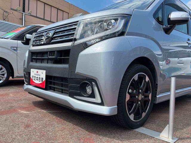 ムーヴカスタム　ＲＳ　ハイパーＳＡII４ＷＤ　ＣＶＴ　６６０ｃｃ　ターボ　カーナビ　バックモニター　衝突被害軽減ブレーキ　横滑り防止装置　ＡＢＳ　オートエアコン　ベンチシート　アイドリングストップ　プッシュボタンスタート（福島県）の中古車