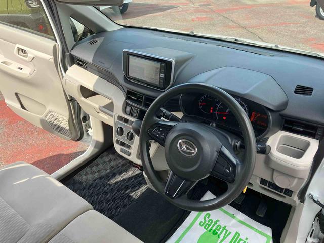 ムーヴＬ　ＳＡIII２ＷＤ　ＣＶＴ　６６０ｃｃ　ナビ　バックモニター　ＥＴＣ車載器　衝突被害軽減ブレーキ　横滑り防止装置　ＡＢＳ　アイドリングストップ　ベンチシート　マニュアルエアコン　ルーフエンドスポイラー（福島県）の中古車