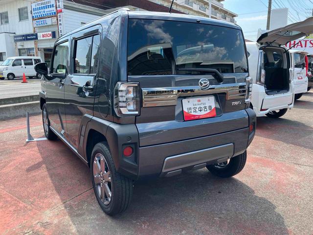 タフトＧ　ダーククロムベンチャー２ＷＤ　ＣＶＴ　６６０ｃｃ　スカイフィールトップ　ドライブレコーダー　カーナビ　バックモニター　衝突被害軽減ブレーキ　横滑り防止装置　ＡＢＳ　アイドリングストップ　プッシュボタンスタート（福島県）の中古車
