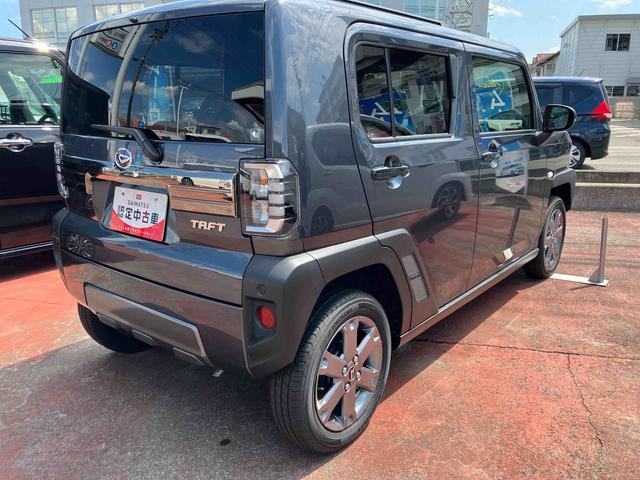 タフトＧ　ダーククロムベンチャー２ＷＤ　ＣＶＴ　６６０ｃｃ　スカイフィールトップ　ドライブレコーダー　カーナビ　バックモニター　衝突被害軽減ブレーキ　横滑り防止装置　ＡＢＳ　アイドリングストップ　プッシュボタンスタート（福島県）の中古車
