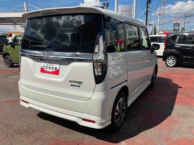 ソリオバンディットハイブリッドＭＶフルタイム４ＷＤ　デュアルカメラブレーキサポート　ヘッドアップディスプレイ　サイド・カーテンエアバッグ　両側電動スライドドア　社外ナビ　ＥＴＣ車載器　アイドリングストップ　プッシュボタンスタート（福島県）の中古車