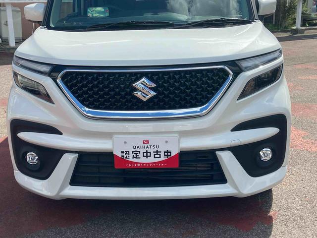 ソリオバンディットハイブリッドＭＶフルタイム４ＷＤ　デュアルカメラブレーキサポート　ヘッドアップディスプレイ　サイド・カーテンエアバッグ　両側電動スライドドア　社外ナビ　ＥＴＣ車載器　アイドリングストップ　プッシュボタンスタート（福島県）の中古車