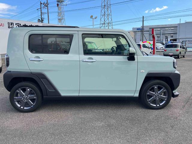 タフトGターボ2WD CVT 660cc 衝突被害軽減ブレーキ 横滑り防止装置 ABS アイドリングストップ プッシュボタンスタート スカイフィールトップ ディスプレイオーディオ バックモニター 前席シートヒーター(福島県)の中古車