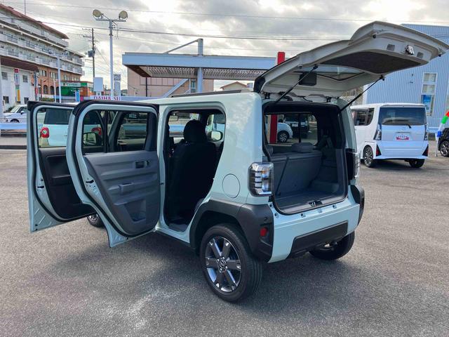 タフトＧターボ２ＷＤ　ＣＶＴ　６６０ｃｃ　衝突被害軽減ブレーキ　横滑り防止装置　ＡＢＳ　アイドリングストップ　プッシュボタンスタート　スカイフィールトップ　ディスプレイオーディオ　バックモニター　前席シートヒーター（福島県）の中古車