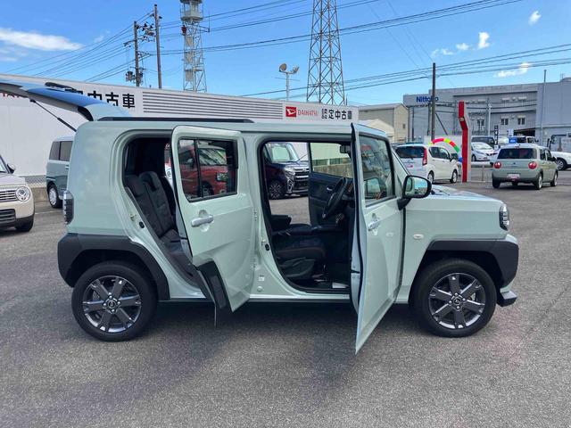 タフトＧターボ２ＷＤ　ＣＶＴ　６６０ｃｃ　衝突被害軽減ブレーキ　横滑り防止装置　ＡＢＳ　アイドリングストップ　プッシュボタンスタート　スカイフィールトップ　ディスプレイオーディオ　バックモニター　前席シートヒーター（福島県）の中古車