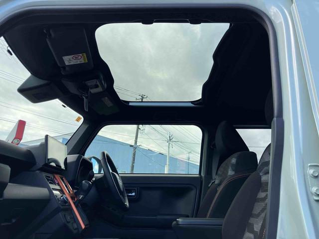 タフトＧターボ２ＷＤ　ＣＶＴ　６６０ｃｃ　衝突被害軽減ブレーキ　横滑り防止装置　ＡＢＳ　アイドリングストップ　プッシュボタンスタート　スカイフィールトップ　ディスプレイオーディオ　バックモニター　前席シートヒーター（福島県）の中古車