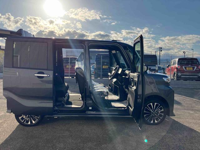 タントカスタムＲＳ４ＷＤ　ＣＶＴ　ターボ　６６０ｃｃ　両側電動スライドドア　ナビ　ドラレコ　全方位モニター　衝突被害軽減ブレーキ　横滑り防止装置　ＡＢＳ　サイドエアバッグ　アイドリングストップ　プッシュボタンスタート（福島県）の中古車