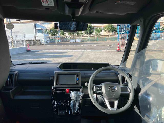 タントカスタムＲＳ４ＷＤ　ＣＶＴ　ターボ　６６０ｃｃ　両側電動スライドドア　ナビ　ドラレコ　全方位モニター　衝突被害軽減ブレーキ　横滑り防止装置　ＡＢＳ　サイドエアバッグ　アイドリングストップ　プッシュボタンスタート（福島県）の中古車