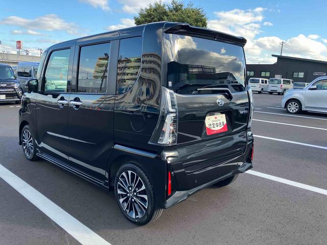 タントカスタムＲＳ２ＷＤ　ＣＶＴ　６６０ｃｃ　ターボ　ナビ　ドラレコ　全方位モニター　両側電動スライドドア　衝突被害軽減ブレーキ　横滑り防止装置　ＡＢＳ　アイドリングストップ　プッシュボタンスタート（福島県）の中古車