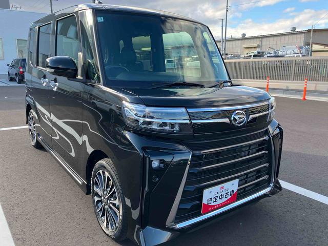 タントカスタムＲＳ２ＷＤ　ＣＶＴ　６６０ｃｃ　ターボ　ナビ　ドラレコ　全方位モニター　両側電動スライドドア　衝突被害軽減ブレーキ　横滑り防止装置　ＡＢＳ　アイドリングストップ　プッシュボタンスタート（福島県）の中古車