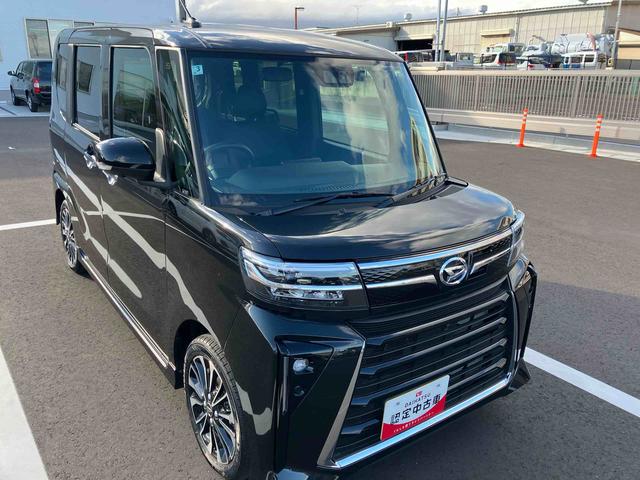 タントカスタムＲＳ２ＷＤ　ＣＶＴ　６６０ｃｃ　ターボ　ナビ　ドラレコ　全方位モニター　両側電動スライドドア　衝突被害軽減ブレーキ　横滑り防止装置　ＡＢＳ　アイドリングストップ　プッシュボタンスタート（福島県）の中古車