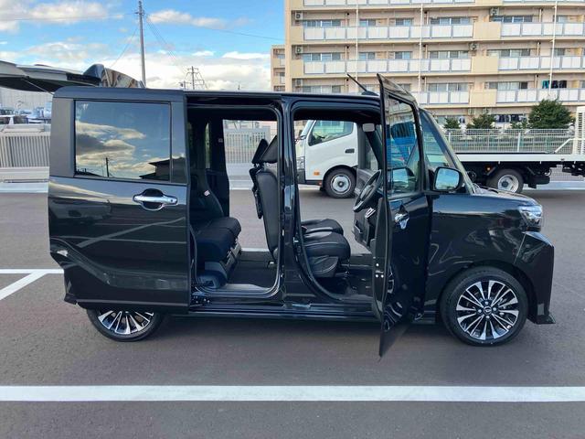 タントカスタムＲＳ２ＷＤ　ＣＶＴ　６６０ｃｃ　ターボ　ナビ　ドラレコ　全方位モニター　両側電動スライドドア　衝突被害軽減ブレーキ　横滑り防止装置　ＡＢＳ　アイドリングストップ　プッシュボタンスタート（福島県）の中古車