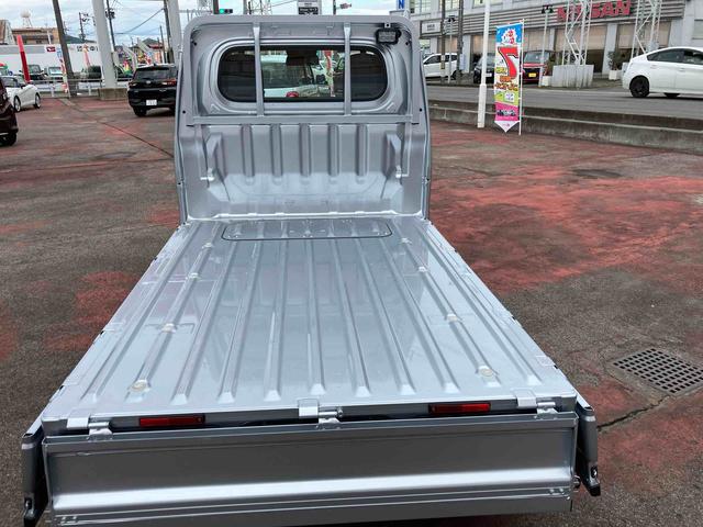 ハイゼットトラックスタンダード　農用スペシャル４ＷＤ　ＣＶＴ　６６０ｃｃ　衝突被害軽減ブレーキ　横滑り防止装置　ＡＢＳ　運転席・助手席エアバッグ　アイドリングストップ　リヤ４枚リーフスプリング　荷台作業灯　あゆみ板掛テールゲート（福島県）の中古車
