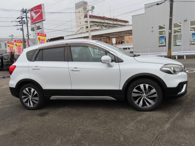 ＳＸ４ Ｓクロスベースグレードフルタイム４ＷＤ　６ＡＴ　１６００ｃｃ　運転席・助手席エアバッグ　ナビ　バックモニター　ＥＴＣ車載器　プッシュスタート　オートエアコン　シートヒーター　クルーズコントロール（福島県）の中古車