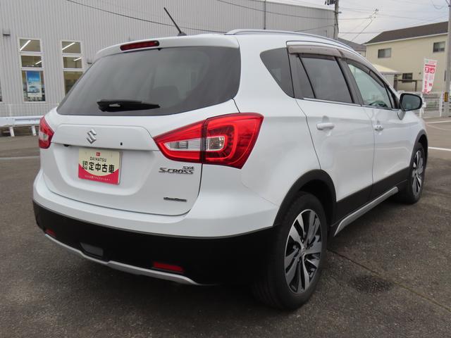 ＳＸ４ Ｓクロスベースグレードフルタイム４ＷＤ　６ＡＴ　１６００ｃｃ　運転席・助手席エアバッグ　ナビ　バックモニター　ＥＴＣ車載器　プッシュスタート　オートエアコン　シートヒーター　クルーズコントロール（福島県）の中古車